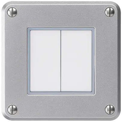 Interrupteur ENC robusto IP55 schéma 3/contact à poussoir aluminium 