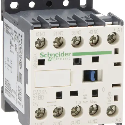Contattore ausiliare Schneider Electric CA3-KN31 BD24VDC 3Ch/1R 