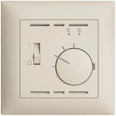 Kit frontale EDIZIOdue crema 88×88mm per termost.ambiente 