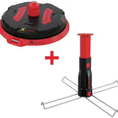 Jeu de dérouleur de bobine RUNPOTEC 1×X-BOARD XB 300 1×aiguille multifonctionnel 
