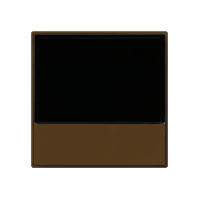 Thermostat d'ambiance ENC kallysto A KNX s/e-link brun 
