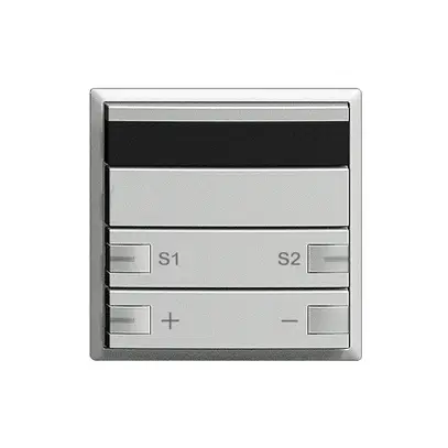 Kit frontale IR-var.uni.scen. 1c/2t ZEP 60×60mm silver 