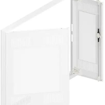 Porta media con cornice SE Pragma bianco per 3parte/5file 