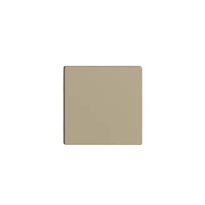 Pulsante 1/1 INC Edue Wiser senza simbolo sand 