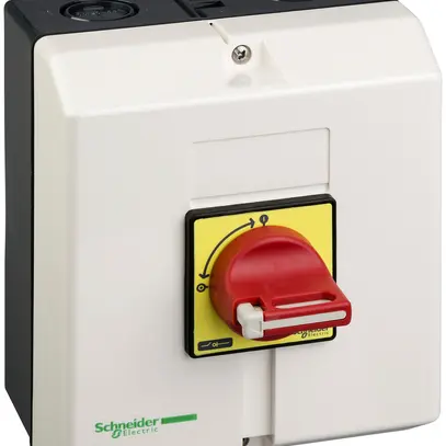 Interruttore principal.arresto emerg.AP SE Vario 63A 3P rosso IP65 