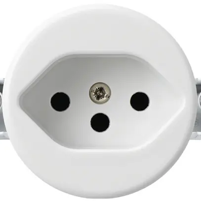 Insert pour prise ENC basico type 13 blanc avec sécurité enfants 