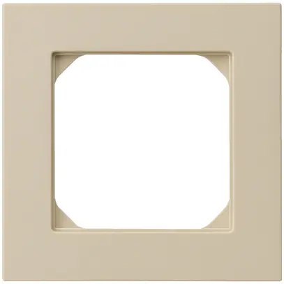Cadre de recouvrement ENC kallysto.pro 1×1 beige 94×94mm 