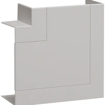 Angle plat jonction tehalit BR 70130 sans halogène gris clair 