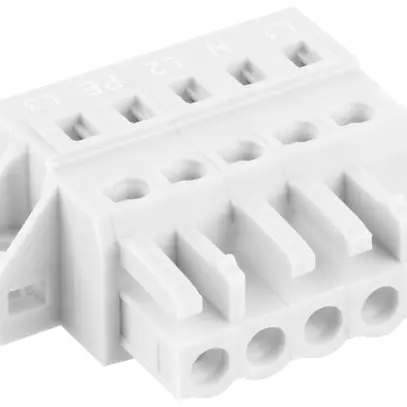 Connettore a innesto LEDVANCE TRUSYS FLEX 5-poli-poliammide bianco 