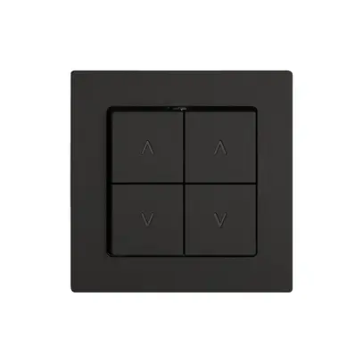 Pulsante per tapparelle EDIZIO.liv SNAPFIX® 10A 250V 4 tasto 2 canali ne 