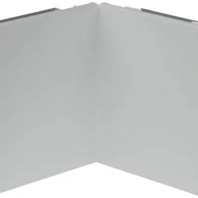 Blenda per angolo interno 80mm zinc. 