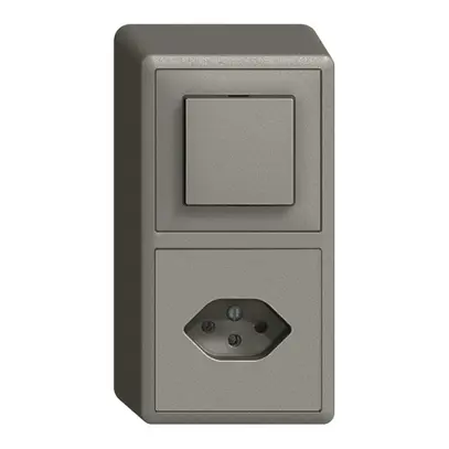 Combinazione AP EDIZIOdue 3/1P+T13 grigio scuro 