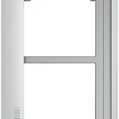 Abdeckrahmen+Träger Sfera für 2 Module Al 