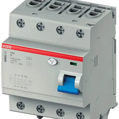Interruttore differenziale SMISSLINE TP 63/30…3P+N 63A/30mA 