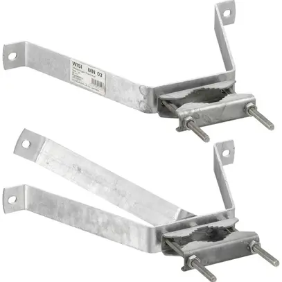 Support mural SAT 24cm alu 