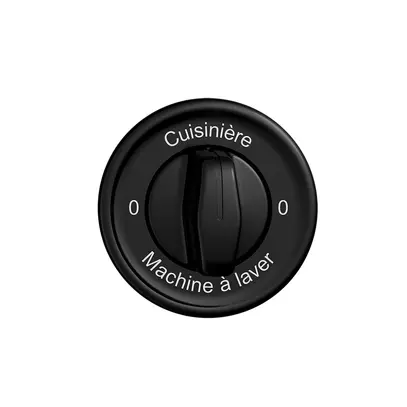 Frontset 0-Cuisinière-0-Machine à laver STANDARDdue, schwarz 