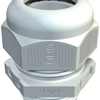 Presse-étoupe Bettermann PA PG9 3…8mm gris clair 