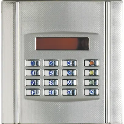 Frontale mono code 1 modulo inossidabile 
