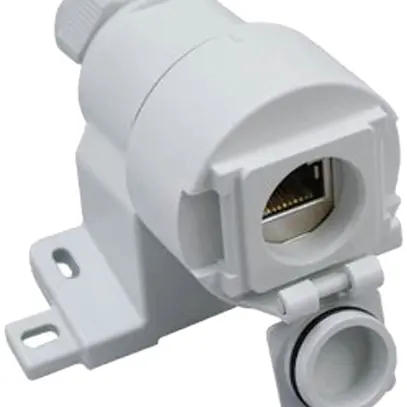 Boîtier AP 1×ms1/8 IP67 gris 