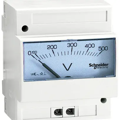Voltmètre INC Schneider Electric 0…500VAC 