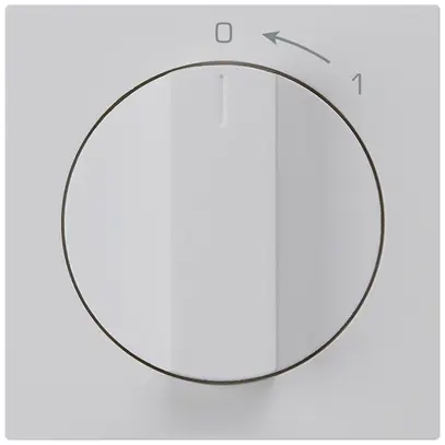 Kit frontale per contatto rotativo grigio chiaro 60×60mm kallysto 0<-1 