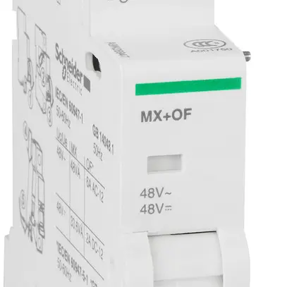 Contact auxiliaire Schneider Electric MX+OF 48VAC 