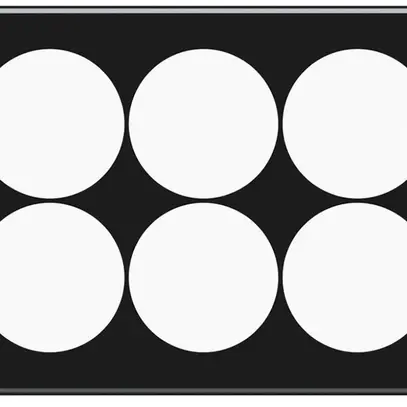 En-tête ENC origin 2×3 horizontal 212×152mm noir 