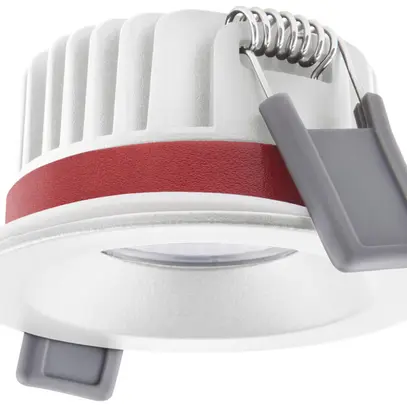 Downlight LED LEDVANCE SP FP FIX 8W 680lm 3000K IP65 MB REG bianco 
