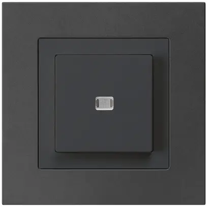 Pulsante luminoso INC kallysto.pro A-R/1P nero 