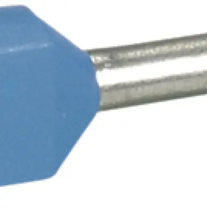 Doppel-Aderendhülse grau 2×2.5mm² Starfix 