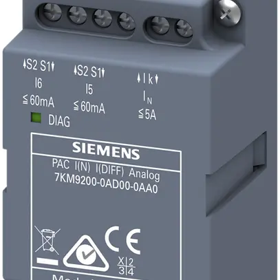 Modulo di estensione Siemens SENTRON per PAC3200/4200, I(N)/I(diff) 