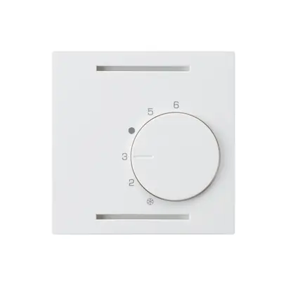 Termostato ambiente INC kallysto bianco senza interruttore 
