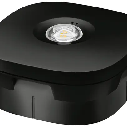 Luminaire de sécurité LED Tridonic R2A SELFTEST 3W 1h fon.secours auto-test noir 