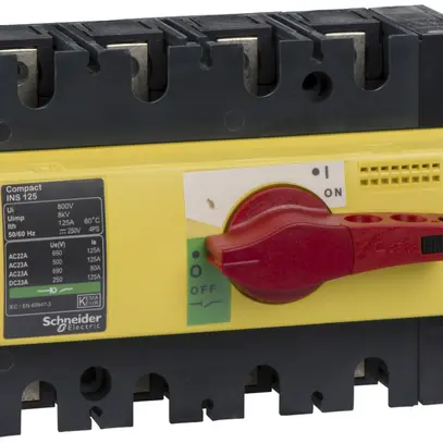 Interrupteur de charge INC Schneider Electric NS-I 1254L jaune/rouge 
