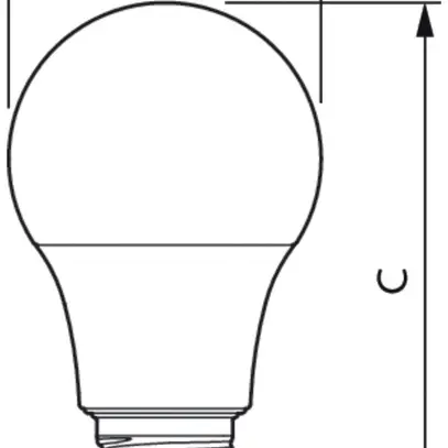 Lampada LED Philips CorePro E27 8W 806lm 2700K Ø60×108mm tipo A opaco 