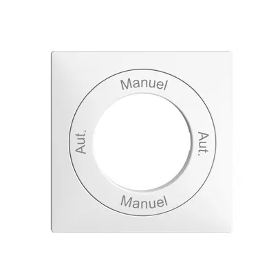 Frontset Auto-Main-Auto-Main EDIZIOdue 60×60mm weiss 