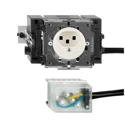 Prise INC FH T23 L3 blanc 49…69mm pour câble plat powerbus 