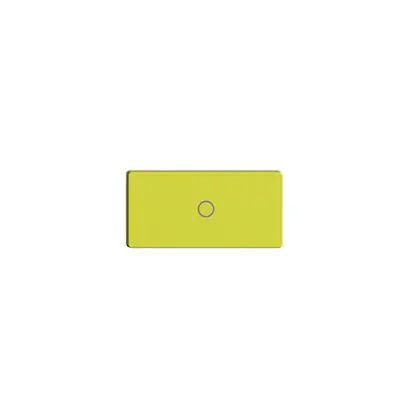 Poussoir 1/2 ENC Edue Wiser symbole O (hors) lemon 