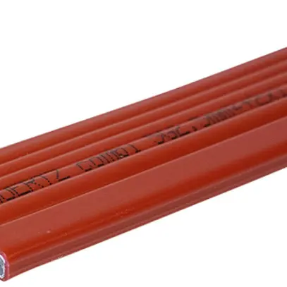 Câble plat Woertz Combi 5×2.5+2×1.5mm² PVC rouge Eca 