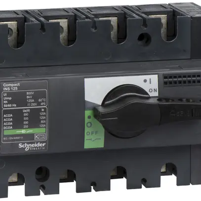 Interruttore di carico INS Schneider Electric NS-I 125 4L grigio/ne 