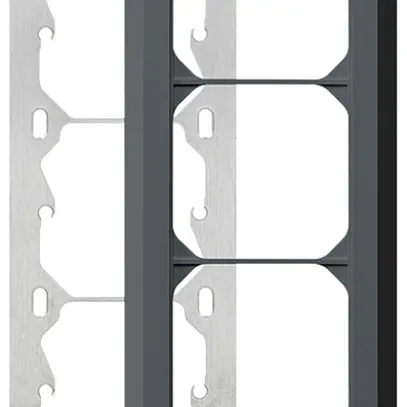 En-tête ENC kallysto.line 4×1 anthracite vertical 