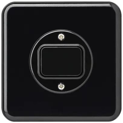 Interrupteur ENC basico 3/1L noir 