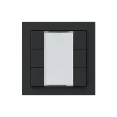 Tasto INC kallysto A KNX 6× s/e-link nero 