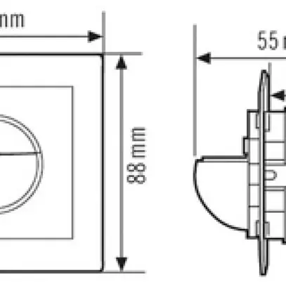 Rilevatore di movimento INC ESYLUX MD 180i/16 BASIC CH 