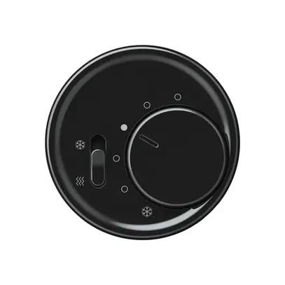 Termostato ambiente origin interr.caldo/freddo 230VAC 5…30°C 10A nero 
