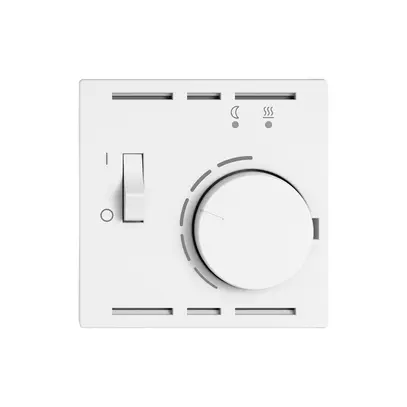 Termostato ambiente EDIZIO.liv SNAPFIX® p.riscaldamenti a pavimento bi 