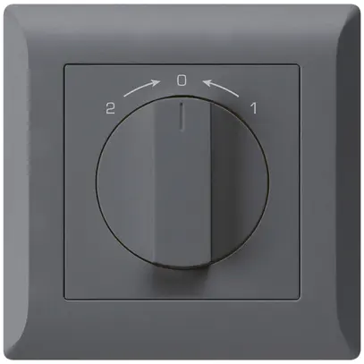 Contact pivotant ENC 1->0<-2 anthracite kallysto.line avec manette 