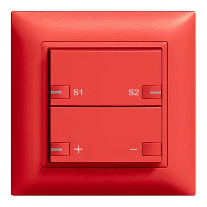 UP-Taster ZEP Universaldimmer Szene 1K/2T mit LED EDIZIOdue berry 