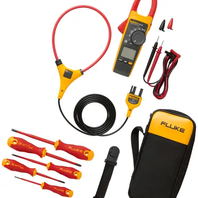 Pince multimètre Fluke IB376M a.pince d.courant alternatif, tournevis et sacoche 
