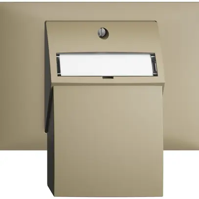 Kit de montage INC EDIZIOdue BKE, avec capot de sortie droite p.2×Keystone sand 